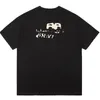 23SS Новая мужская футболка дизайнерская футболка роскошная ткань с коротким рукавом модная повседневная одежда для любителей писем, любителей писем, такая же одежда S-5XL K88