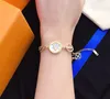 Luxury Womens Link Chain Bracelet Designer Gold Bracelets for Women Charm European and American Fashion Bangles Jewelry Adjustable Love Accessories Size