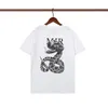 Tasarımcı Erkek T-Shirt Kısa Kollu %100 Pamuk Baskılı Harf Desen 2023 İlkbahar/Yaz T-shirt Erkek T-shirt Üst