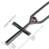 Pendentif Colliers Classique Hip Hop Sport Style En Plein Air Baseball Croix Collier Argent Noir Plaqué Or Alliage Chaîne Hommes Bijoux Fête