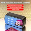 Przenośne głośniki Bezprzewodowe głośniki Bluetooth Bluetooth zegar HiFi alarm dźwięk pudełko temperatura Wyświetlacz dźwiękowy