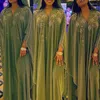 Ethnic Clothing Women Muslim Dress Long African Pearl Rhinestones Formal Robe Gown Kaftan Arab Jilbab Abaya Islamic Maxi