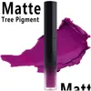 Lip Gloss Tree Inside Langdurige waterdichte lippenstift Matgroen Paarse blauw rode vloeibare Veet Make -up druppel Afgifte Gezondheid Schoonheid Lip DHQAC