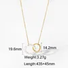 Pendant Necklaces 2023 INS Net Red Same Style Stainless Steel Necklace Pearl Women's Jewelry Gift (Origin)