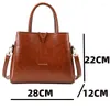 Avondtassen Dames Top Handvat Schouder Kwaliteit Zacht Leer Crossbody Tas Luxe All Match Handtas Dame Casual Trend Messenger