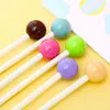 Japonais joli Kawaii sucette bonbons Gel stylo mignon bleu papeterie fournitures scolaires Kawai stationnaire bureau accessoire belle chose