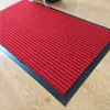 Carpet Heavy Striped Floor Door Mats Entryway Welcome Outdoor Indoor Entrance Doormat Waterproof Low Profile Anti-Skid Rubber Back 230227