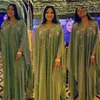 Roupas étnicas Restas muçulmanas senhoras abaya vestidos africanos para mulheres verão chiffon pérola longa vestido maxi tradicional plus size 230227