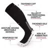 Herrstrumpor Komprimering Socks Football Socks Nonslip Sile Sug Cup Grip Anti Slip Soccer Socks Sport Män Kvinnor Baseball Rugby Socks Z0227