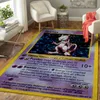 Tappeto moda Anime Card Area Rug Regalo 3D Stampato Tappetino per camera Pavimento antiscivolo Grande decorazione per la casa Style-1 230227