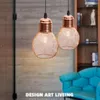 Pendant Lamps Rose Gold Retro Loft Industrial Iron Lights E14 LED Hanging Lamp For Home Living Room Bedroom Kitchen Luminaire