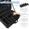 Cosmetic Organizer Storage Bags 2022 New Portable Makeup Bag Professional Embroidered Nail Art Clapboard Case Toolbox for Women Y2302