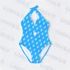 Kvinnors semester badkläder bikini set v hals baddräkt kostym brev tryck damer bikinis mycket stil
