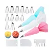 car dvr Other Bakeware 826 Pcs Set Cream Nozzles Pastry Tools Accessories For Cake Decorating Bag Kitchen Bakery Confectionery Equipment Dro Dhsa6