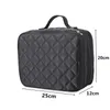 Sacs de rangement Esthéticienne Nécessaire Double Couche Cosmétique Sac Boîte Femmes Beauté Vanité Maquillage Outils Organisateur Cas Voyage Toilette Lavage Stockage Y2302