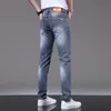 Designer herenjeans jeans nieuwe producten in de lente en zomer slim fit elastische voeten L734