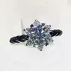 Anello di diamanti da donna Moda Fiocco di neve Anelli di Moissanite Gioielli Anello di fidanzamento per matrimoni per le donne