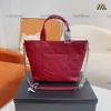 Vintage CC 21s Sac fourre-tout Mode Femmes Luxe Designer Bandoulière Poignée Sac Classique Marque En Cuir Grand Messenger Épaule Sac De Plage Top Sacs À Main Avec Chaîne Grand Sac À Main