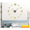 Horloges murales 2023 31-47 pouces Numéro DIY 3D Horloge Quartz Home Office Décoration Art Room Décor