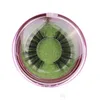 Faux cils 3D vison 100 cils de cruauté faits à la main réutilisables naturels avec boîte de couleur livraison directe santé beauté maquillage yeux Dhbok