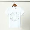 Herren T-Shirt Stick Drill Marke Muster Design Rundhals T-Shirt reine Baumwolle Mode lässig Kurzarm Herren- und Damenbekleidung M-3XL