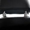 Interiördekorationer 4st/Lot Universal Cylindrical Type Crystal Car Seat nackstöd Kull Charm Charm Rhinestone Accessory Style