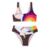 Maillot de bain femme designer bikini maillots de bain sexy mode bikinis lettre imprimer split maillot de bain dos nu une pièce dessin animé designer maillots de bain