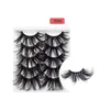 Faux Cils 5 Paires 5D Faux Vison Cheveux Doux Fluffy Wispy Long Épais Cils À La Main Eye Lash Maquillage Extension Outils Drop Delivery Dho9X