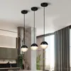 Pendant Lamps Nordic Glass Light Bar Cafe Living Room Bedroom El Modern Lamp Kitchen Hanging Lights Indoor Fixtures