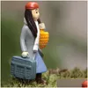 Auto DVR Gartendekorationen 1 Stück Mini Paare Puppen Fee Miniaturen DIY Micro Landschaft Dekor Actionfiguren Figur Vintage Home Drop Deliv Dhpg6