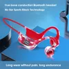 Bone Conduktion Fone Bluetooth Earphones Trådlösa hörlurar Led Ear Hook Air Pro Earbuds Trådlös Bluetooth Sports Headset Support TF -kort för smartphones