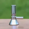 Groothandel 14 mm mannelijke metalen waterpoel aluminium tabaksrookkom voor glazen water dab rig bong