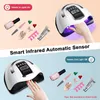 Nail Dryers SUN X11 MAX Professional LED UV Nail Drying Lamp 66leds Nail Gel Polish Dryer with Motion Sensing Manicure Equipment Tools 230225