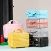 Cosmetic Organizer Storage Bags toiletry bag women Mini Travel Hand Luggage Case Small Portable Carrying Pouch Cute Suitcase for Makeup Y2302