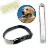 3 Taille Blancs De Sublimation Blanc Réglable Colliers De Chien Doux Néoprène Personnalisé Transfert De Chaleur Rembourré Respirant Collier Pour Animaux SN4331