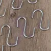 Hooks s hängande krok tungt kök hängare metall kapphängare formad prydnad över dörrpotten grop stål rostfri