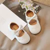 First Walkers Spring Baby Girl Shoes Solid Color First Walkers Cute Bow Toddler Sneakers Kids Princess Shoes Storlek 15-30 SMG276 230227