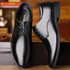 Dress Shoes Men's Breathable Leather Shoes Black Soft Leather Soft Bottom Spring And Autumn Best Man Men's Business Formal Wear Casual Shoes R230227