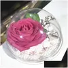 car dvr Gift Wrap 10Pcs Transparent Open Plastic Clear Present Box Decoration Cake Container Portable Mousse Ball Round Drop Delivery Home G Dhnoa