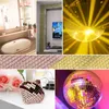 Adesivos de parede mini espelhos de vidro quadrado em mosaico auto-adesivo telha artesanal diy disco light ball party suprimentos 2302227