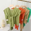 Foulards coréen été climatisation faux col cou garde écharpe femme tricot mince automne noué Cape crème solaire châle pour les femmes