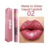 Lip Gloss 15 Colors Waterproof Glitter Tint Diamond Shiny Velvet Matte Liquid Lipsticks Long Lasting Lipgloss Makeup Cosmetic