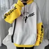 Erkek Hoodies Sweatshirts Tokyo Manji Çete Manga Revengers Japon Anime Kadın Sweatshirt Kış Goth Estetik Giysileri Sahte İki Parça 230227