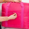 Sacos de armazenamento Bolsa de viagem para adultos unissex Grande tamanho sólido de nylon macio à prova d'água de bagagem de bagagem de bagagem de bagagem de mão y2302