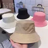 Модная шляпа Classic P Designer Cap Осень ветряная пыль Pristable Praveable Cacquette просто изящная хлопковая подкладка Дизайнерские шляпы Mens Hats Fisherman PJ006 C23