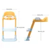 Stap Stools Posty Training Seat peuter toiletbril met stapkruk ladderfoldable zindelijkheidstraining stoel ladder peuter met stapruk ladder 230227