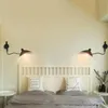 Стеновые лампы скандинавской нарискую пауку Серж Мюй Лампа Вращающаяся шестная спальня творческая гостиная