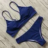 Roupa de banho feminina Elasticity Sport Bikini Set 2023 Sexy Women Push Up Swimsuit Bandage Brazilian Female Maillot De Bain