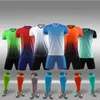 Gym Clothing Football clothes Football training clothing Adults and Kid clothes Men Boys Soccer Clothes Sets Short Sleeve Tracksuit 230227