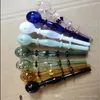 Color multi-wheel glass straight pipe Wholesale Glass Hookah, Glass Water Pipe Fittings, Smoking